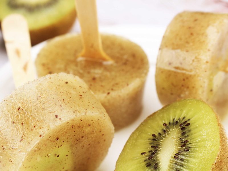 Kiwi-Popsicles